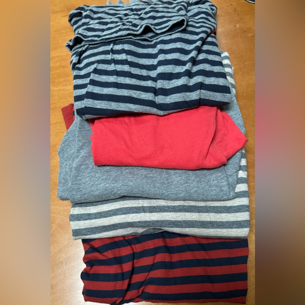 J Crew bundle 5 tissue large tops
